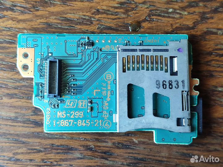 Плата карты памяти Sony PSP Fat 1000 1008