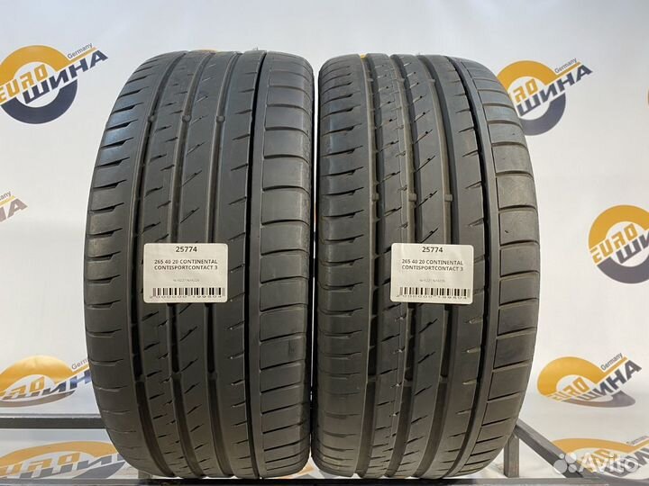 Continental ContiSportContact 3 265/40 R20 103Y