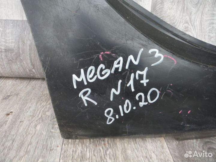 Порог (закат) правый №17 Renault Megane 3 2014