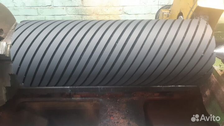 Обрезинивание валов и роликов