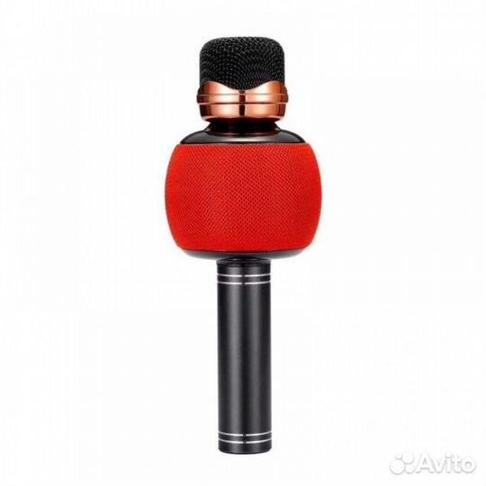 Беспроводной караоке микрофон WS-2911 Красный