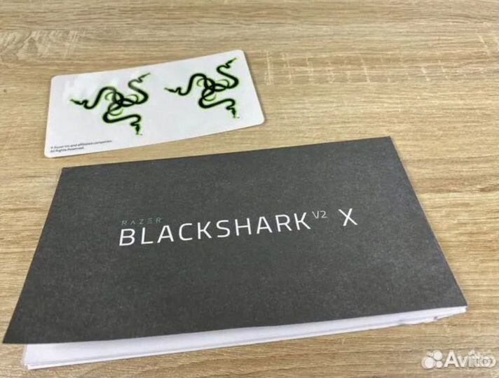 Наушники Razer blackshark v2 X 7.1 звук