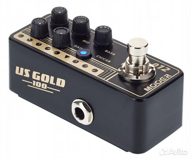 Моделирующий преамп Mooer M012 US gold 100