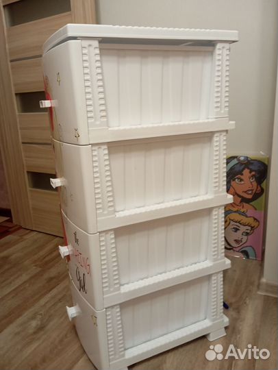 Комод детский пластиковый