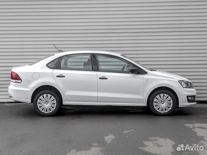 Volkswagen Polo 1.6 AT, 2018, 104 084 км