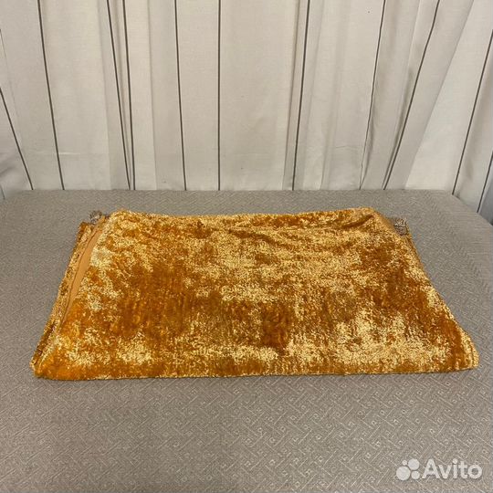 Накидка на кресло из плюшевой ткани СССР