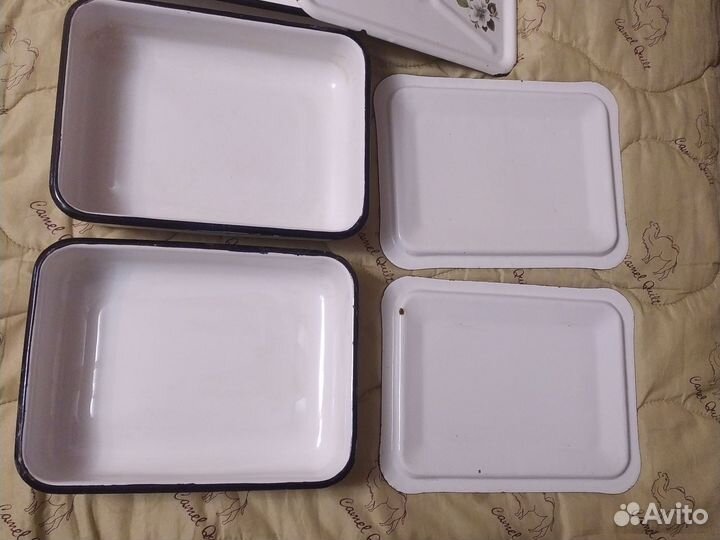 Лотки эмалированные СССР
