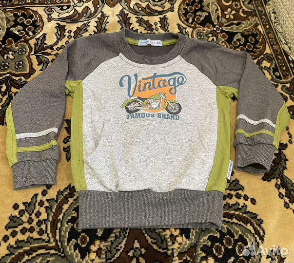 Спортивные штаны и свитер на мальчика 92