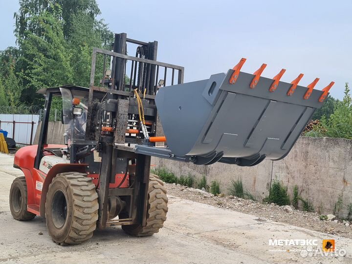 Ковш гидравлический на вилы вилочного погрузчика