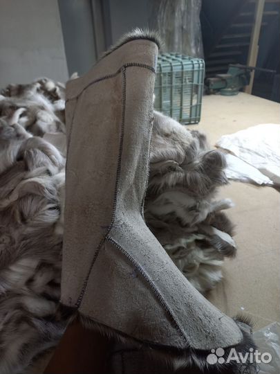 Пошив заготовок унтов