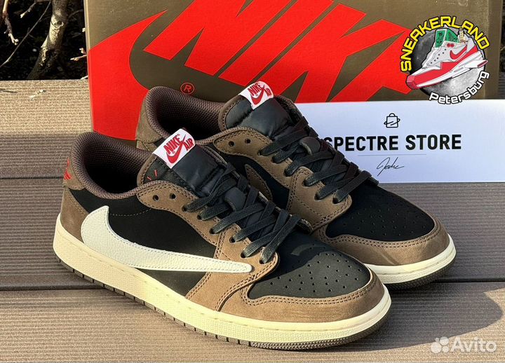 Travis Scott Nike Air Jordan 1 Low Mocha