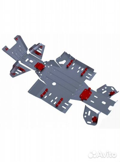 Защита днища Rival на квадроцикл CF moto 500A / 2A