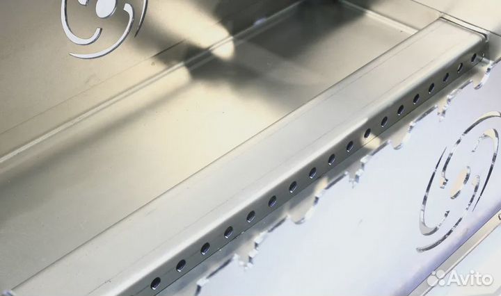 Мангал складной из высокопрочной стали Торнадика m