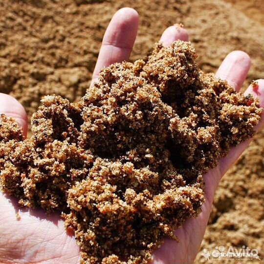 Песок крупномодульный