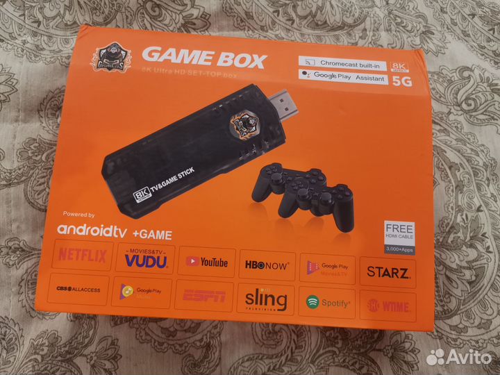 Игровая приставка Game box 8k, android SMART tv