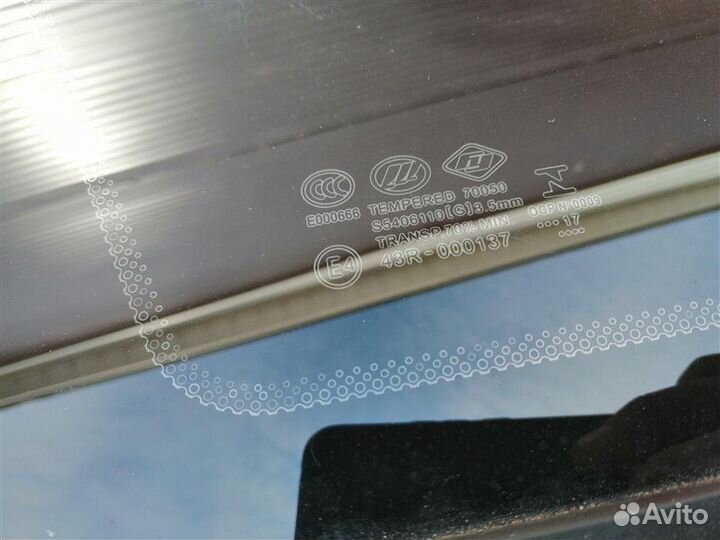 Стекло глухое заднее левое Lifan X60 LFB479Q 2017