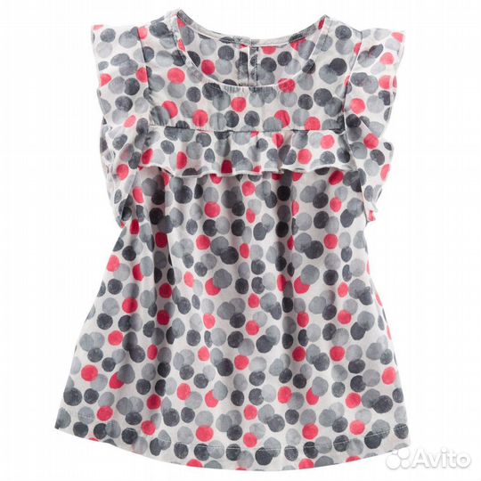 Летние топы и блузки 93,98,105,110см Картерс