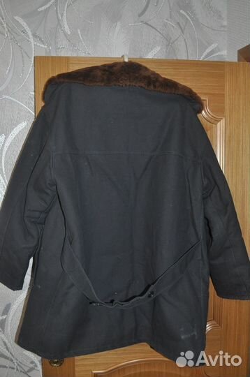 Полушубок мужской овчина б/у