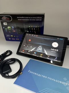 Магнитола 2 din 10 дюймов 1\16 (новая)