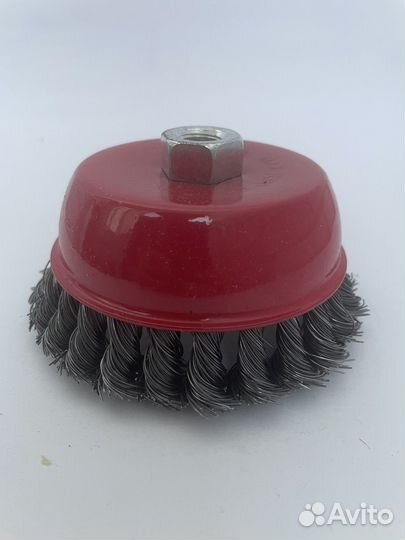 Щетка металлическая чашечная, мягкая, жесткая
