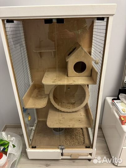 Клетка для шиншиллы бу