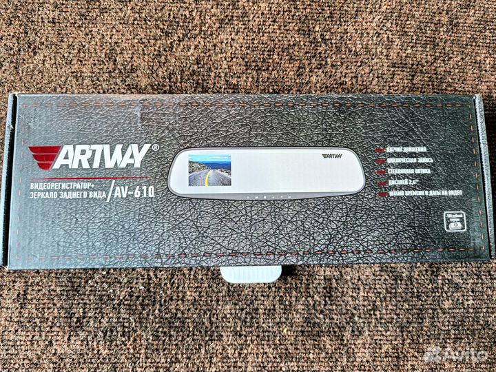 Видеорегистратор зеркало artway