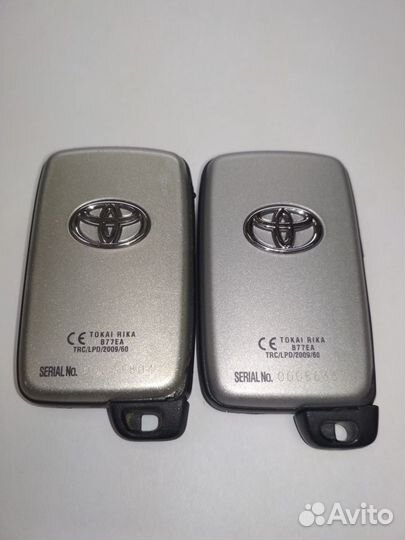 Ключ smart зажигания Toyota,Тойота B77EA