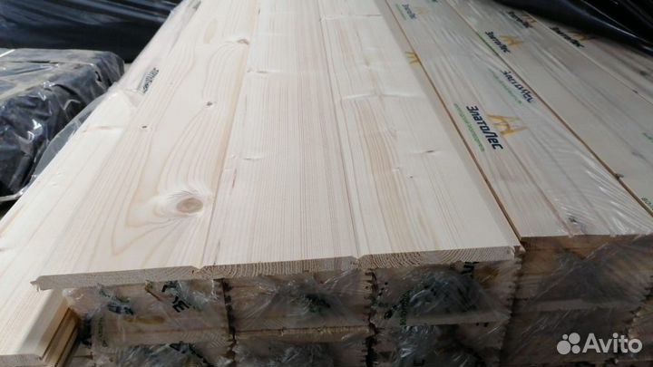 Имитация бруса. Фальш-брус. 14х146х3000, ав