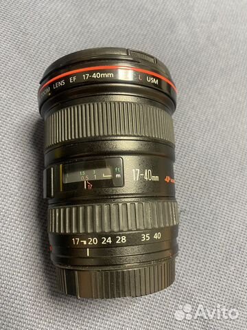 Canon EF 17-40mm f/4L USM