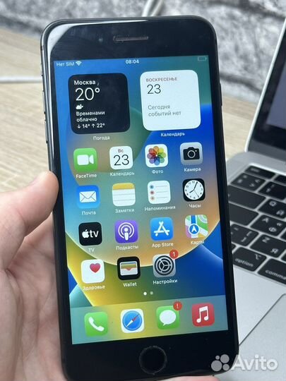 iPhone 8 plus 64gb черный
