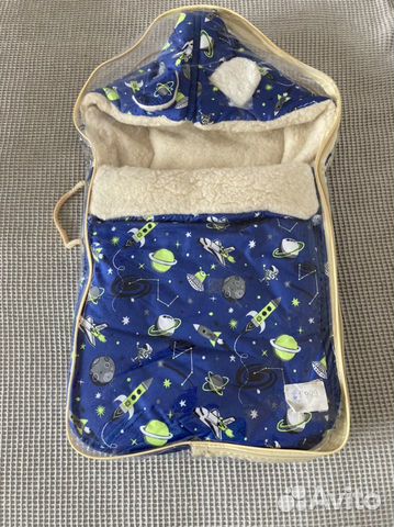 Конверт из натуральной овчины