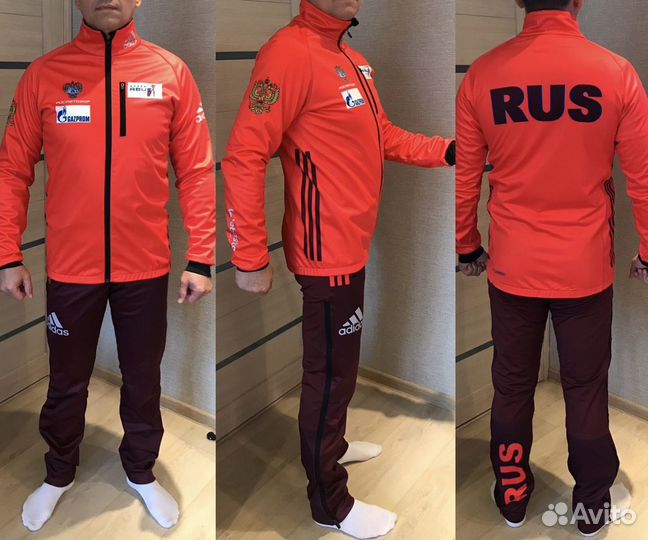 Разминочный костюм Adidas Сборной России