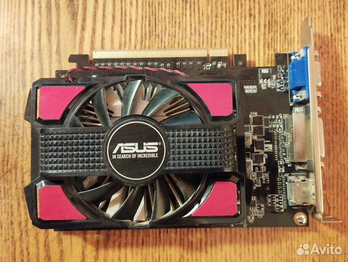 Видеокарта asus GT740-2GD3