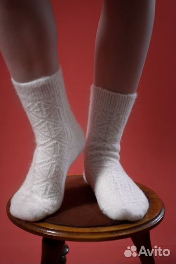 Шерстяные носки женские
