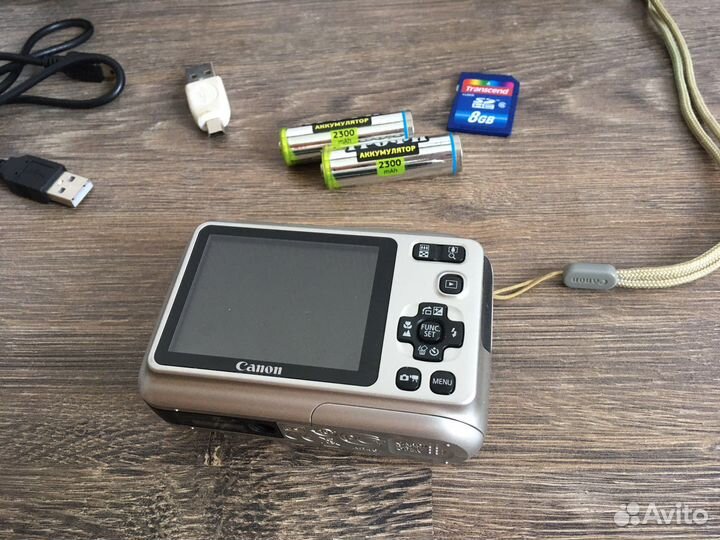 Компактный фотоаппарат canon