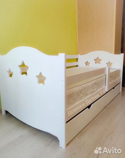 Детская кровать из массива от 3 лет