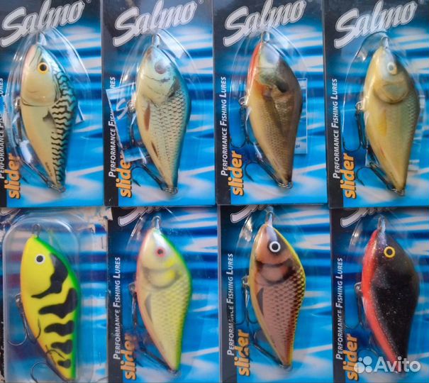 Джерки Salmo Slider 10S (8 расцветок)