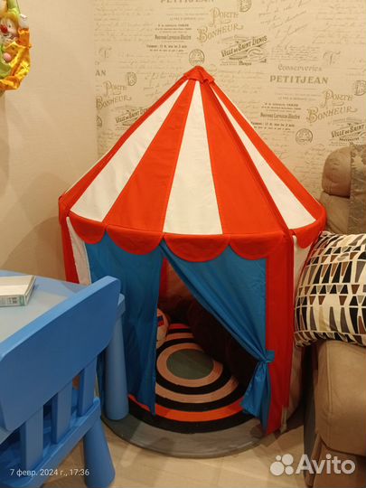 Палатка IKEA цирк