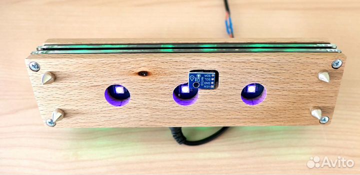 Часы на гри индикаторах nixie лампах ин-14 с WI-FI