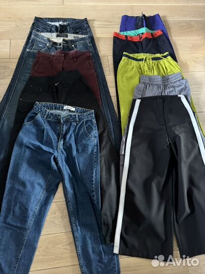 Брюки 10 пар пакетом (цена за всё)