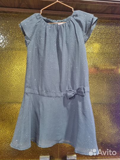 Платье для девочки с блестками