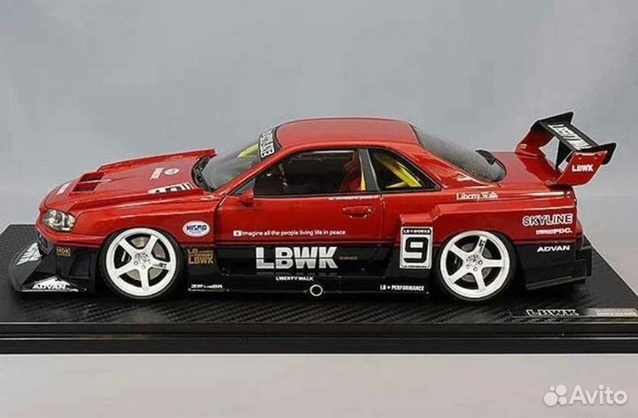 Nissan r34 ignition 1:18