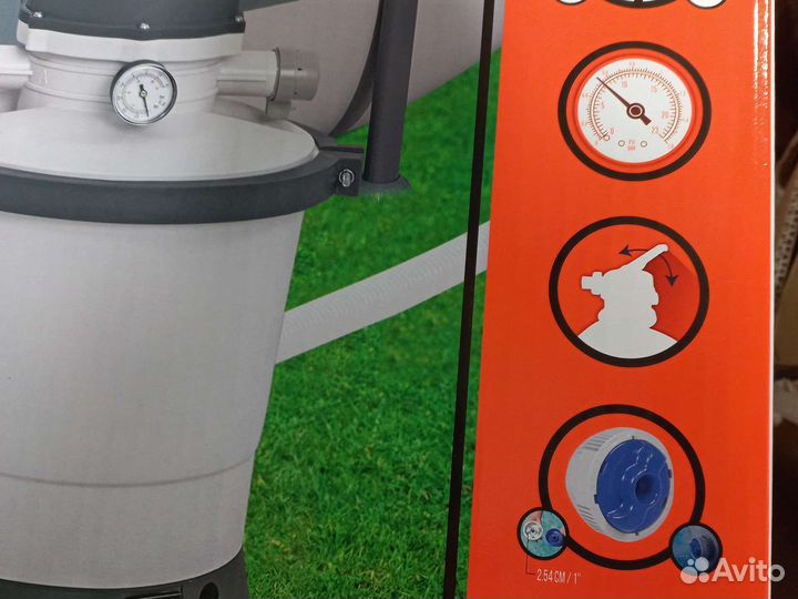 Песочный фильтр 3028л/ч Bestway 58515