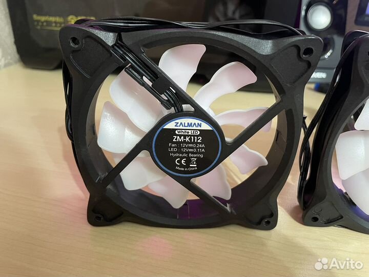 Корпусные вентиляторы zalman
