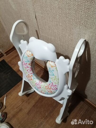 Накладка на унитаз со ступенькой