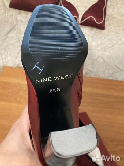 Сапоги женские Nine West натуральная кожа