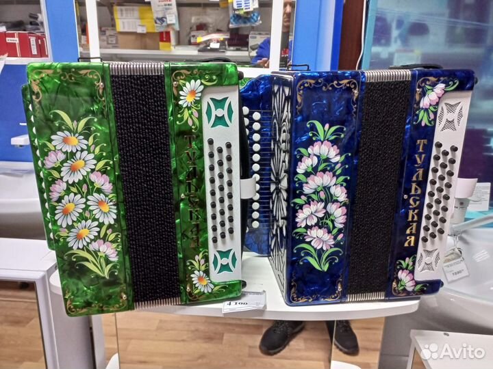 Гармонь тульская 301м