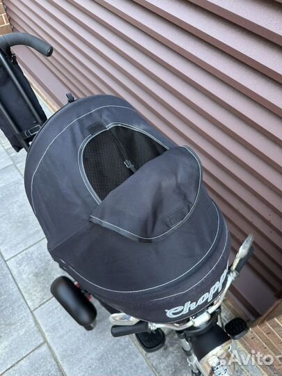 Велосипед коляска с ручкой бу