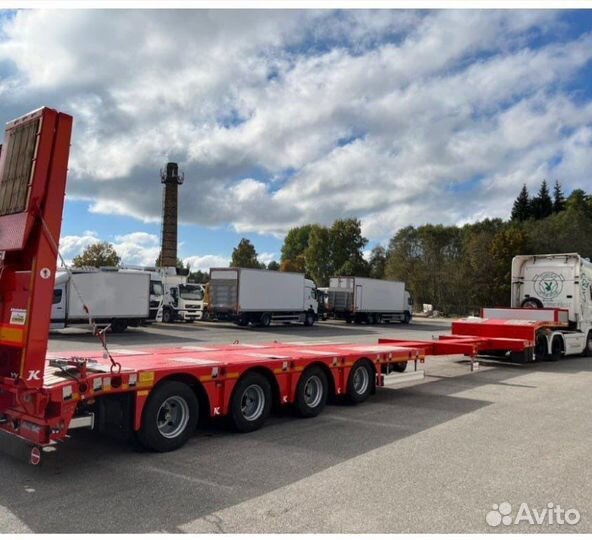 Полуприцеп трал (тяжеловоз) Kassbohrer LB4E, 2023