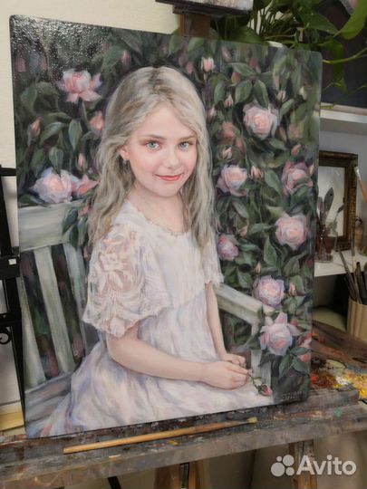 Портрет маслом по фото